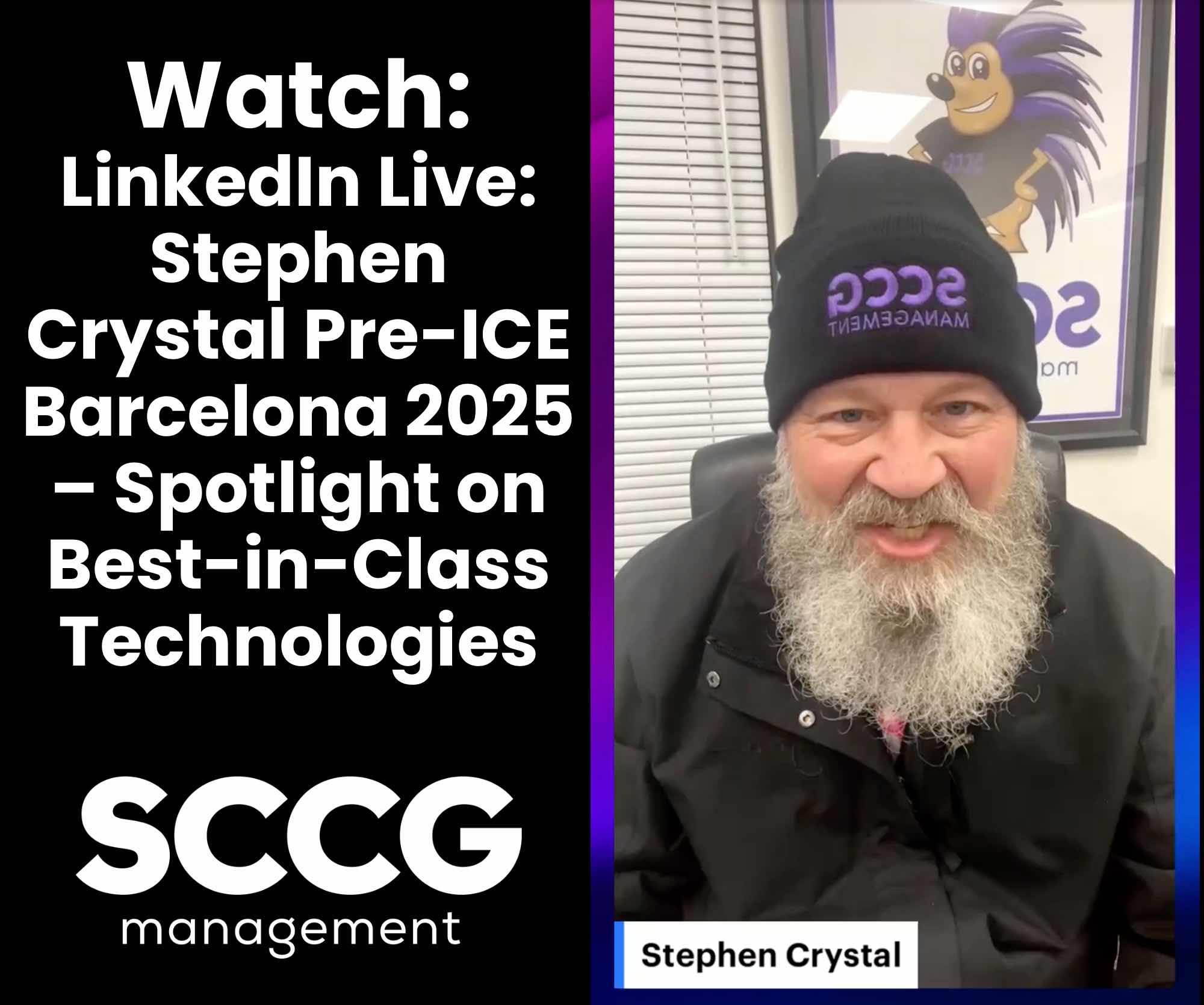 Stephen Crystal Pre-ICE Linkedin Live