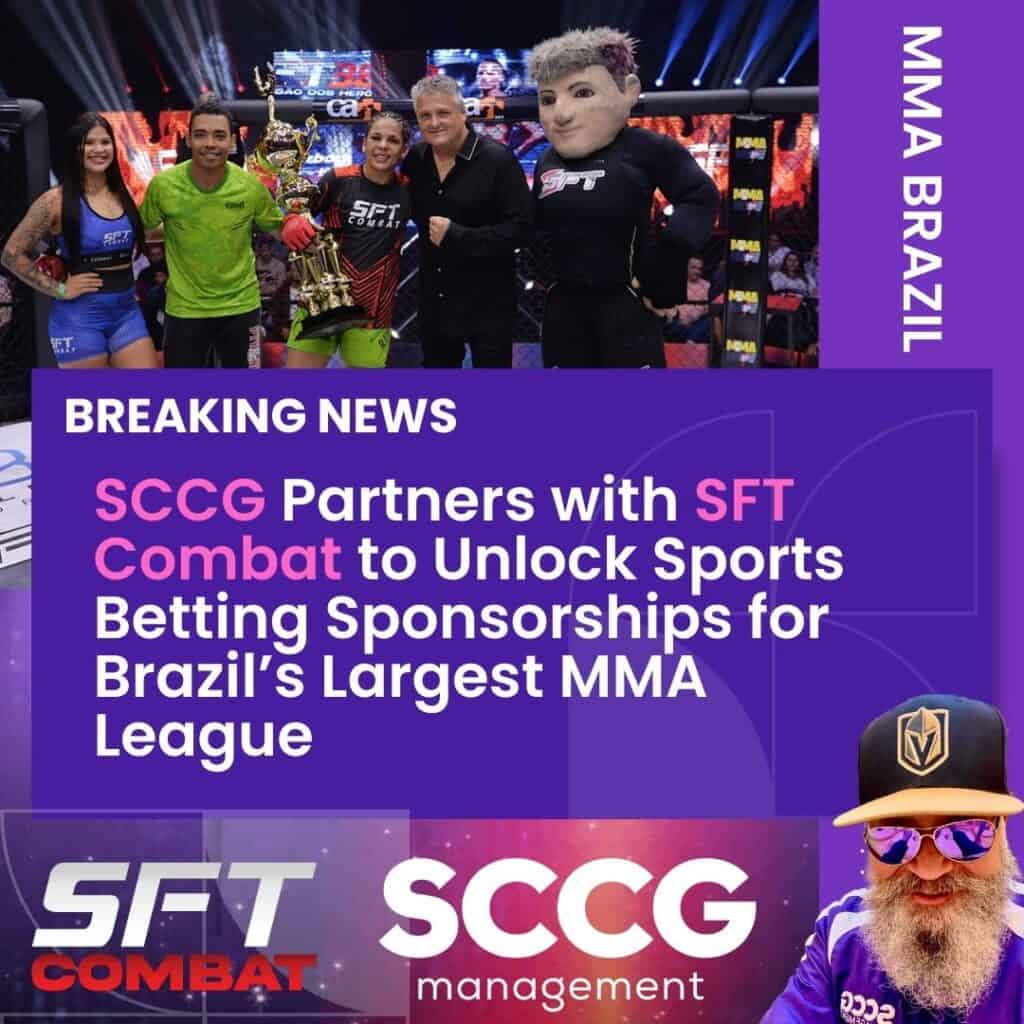SCCG SFT Combat Betting Sponsorships Brazil MMA