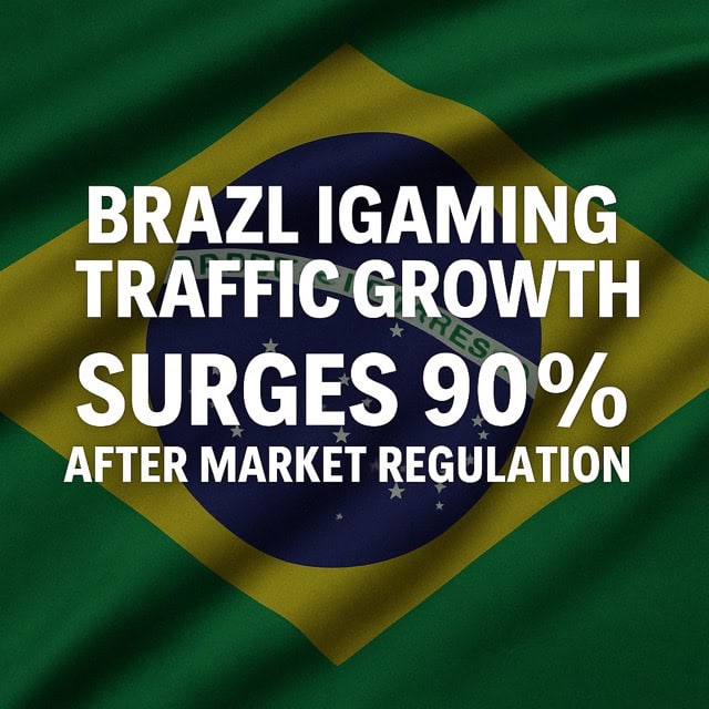 Brazil iGaming Traffic Growth
