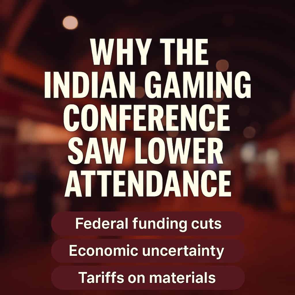 Indian Gaming conference attendance drop