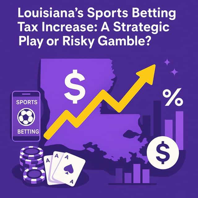 Louisiana Sports Betting Tax Hike