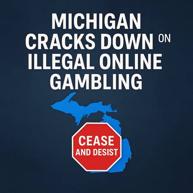 Michigan illegal online gambling crackdown