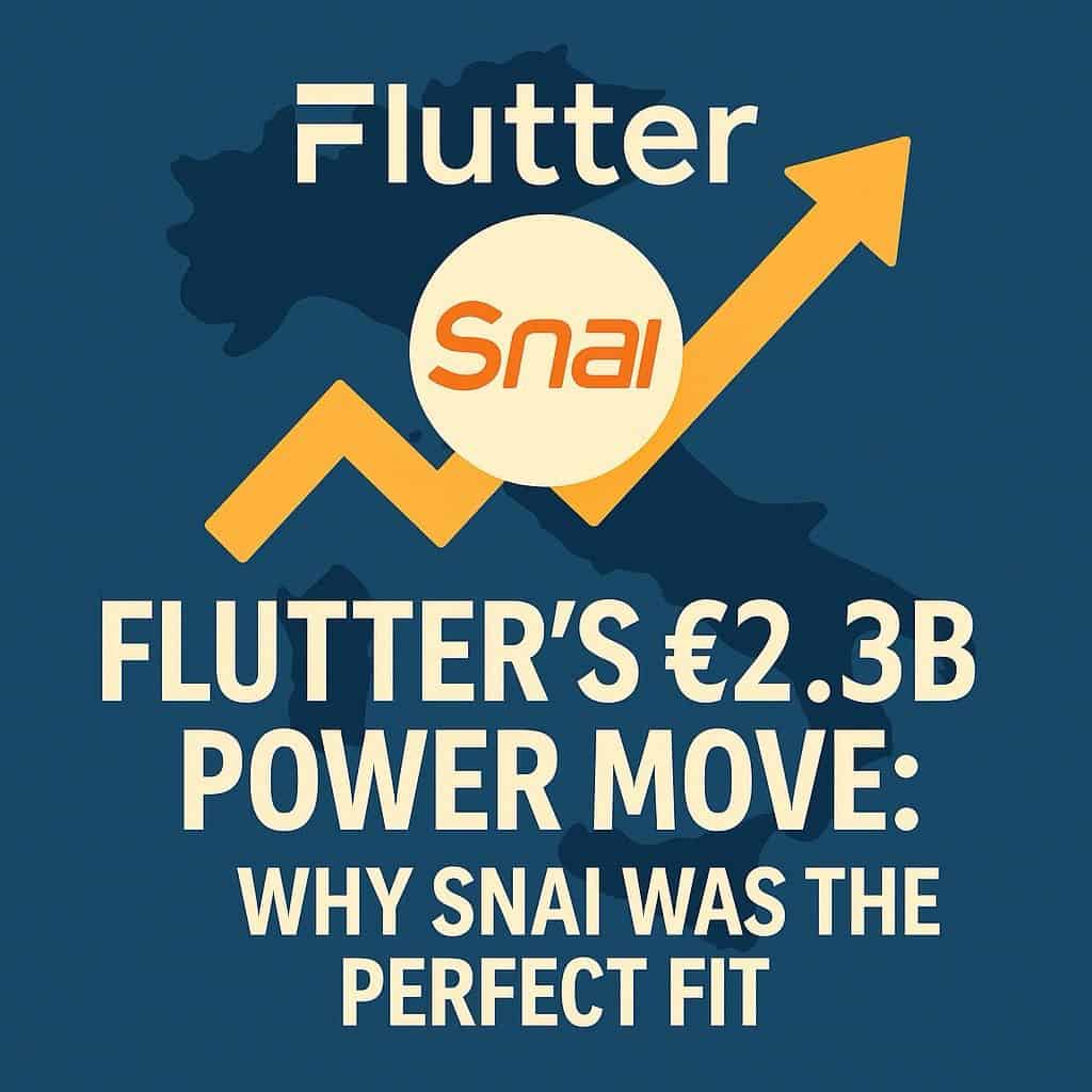 Flutter’s €2.3B Power Move: Why Snai Was the Perfect Fit