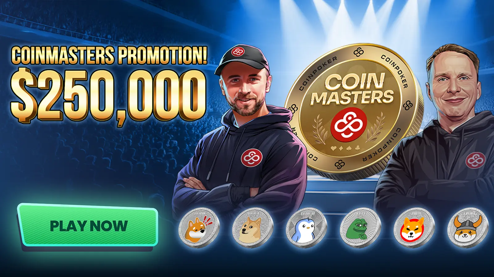 CoinPoker Unveils CoinMasters: The Ultimate Poker Promotion with over $250,000 in Prizes and a $100,000 Poker Career Opportunity