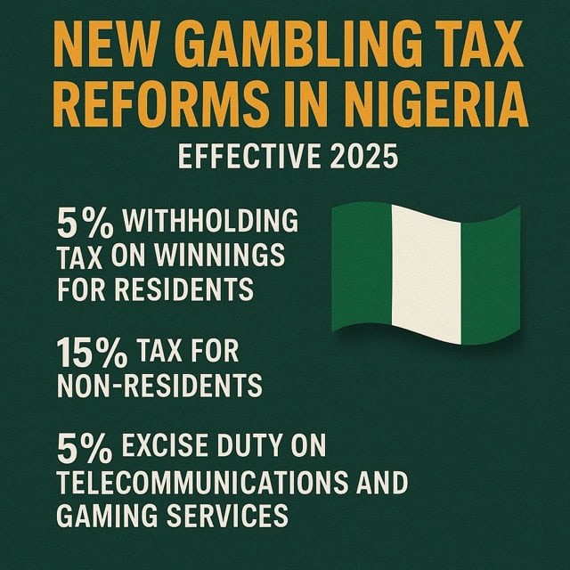 nigeria gambling taxes