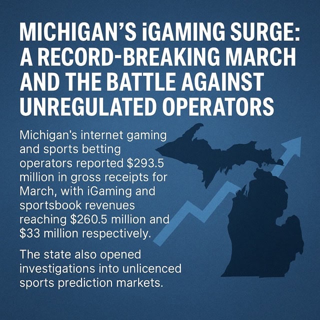 Michigan iGaming and Sports Betting Revenue Growth