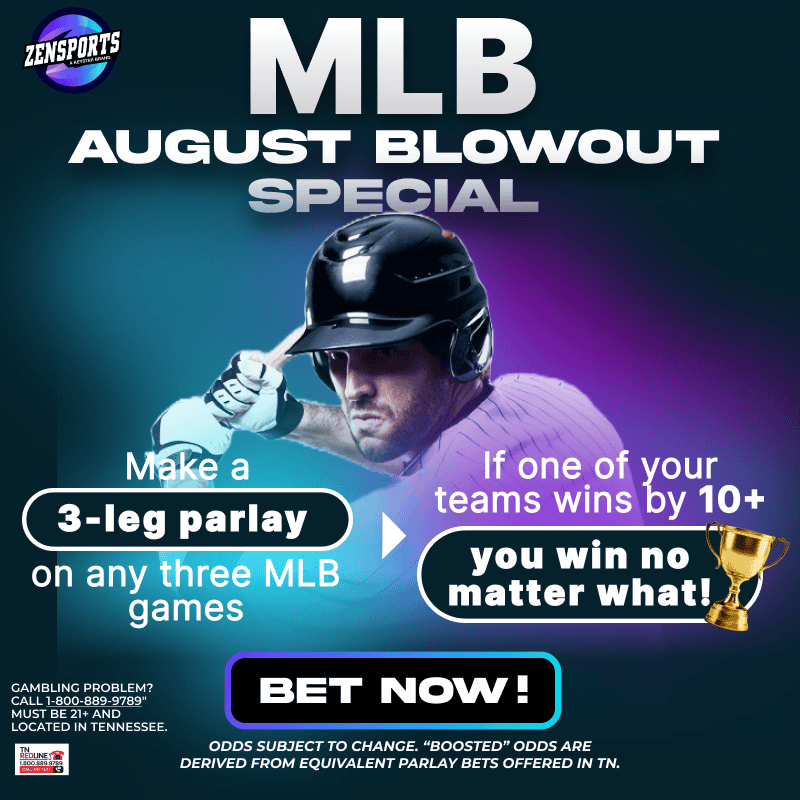 MLB August Blowout Special Promotion!
