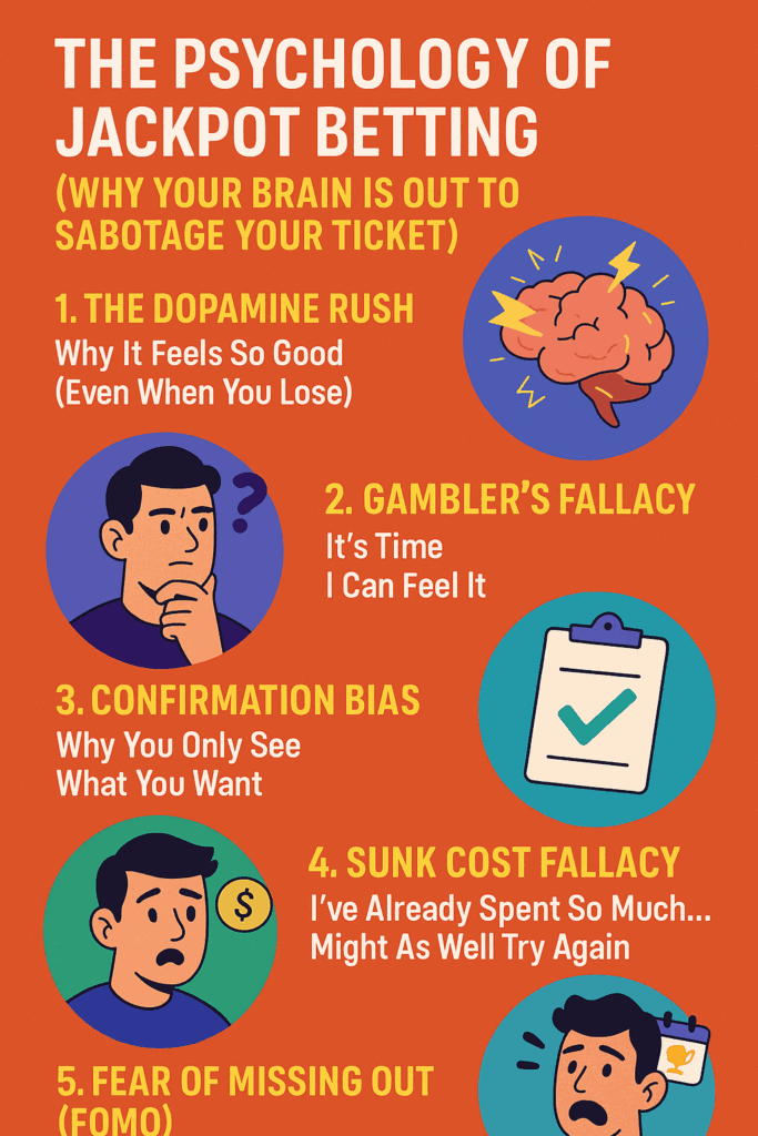 The Psychology of Jackpot Betting (Why Your Brain Is Out to Sabotage Your Ticket)