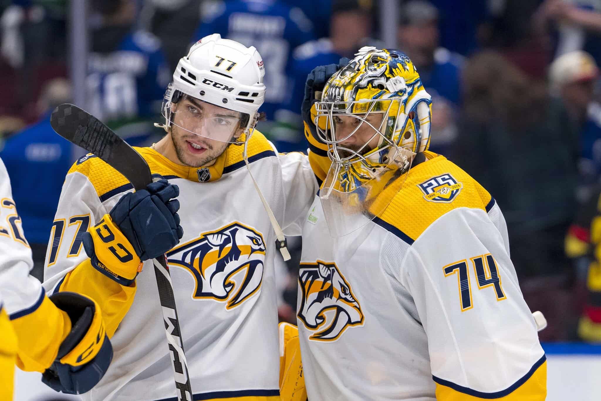 Vancouver Canucks vs. Nashville Predators Betting Preview