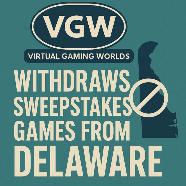 VGW to Exit Delaware Sweepstakes