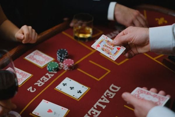 Gambling in a casino Gambling in a casino