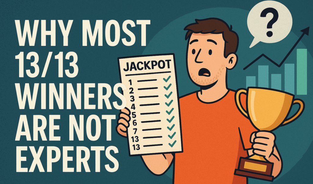 why most full jackpot winners are not experts