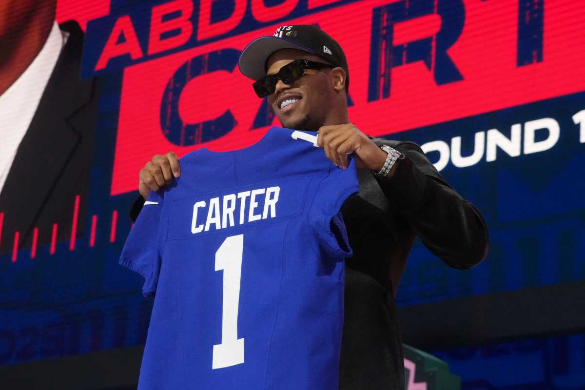 Giants’ Abdul Carter’s number requests turned down by Phil Simms, Lawrence Taylor | amNewYork