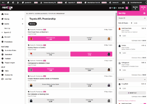 next2go Bookmaker Review - Australia Sports Betting