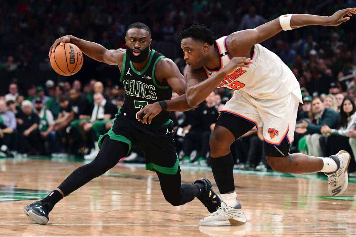 No Tatum, no problem: Celtics blow out Knicks to force Game 6 | amNewYork