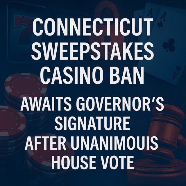 Connecticut Sweepstakes Casino Ban