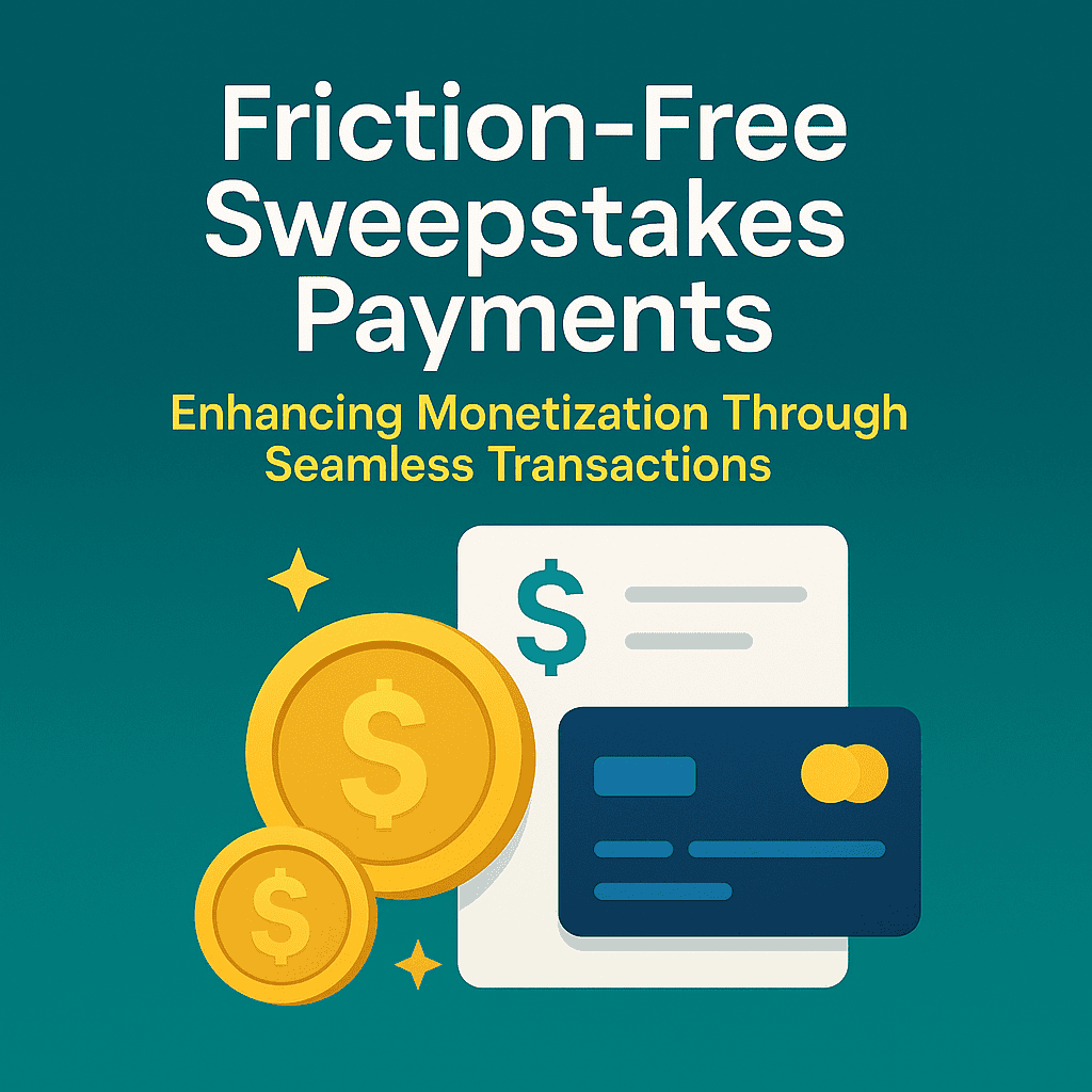 Friction-Free Sweepstakes Payments