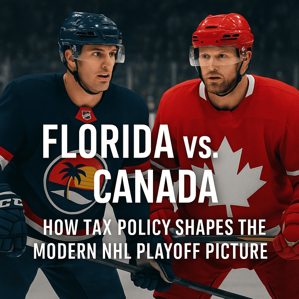 Florida vs. Canada: How Tax Policy Shapes the Modern NHL Playoff Picture