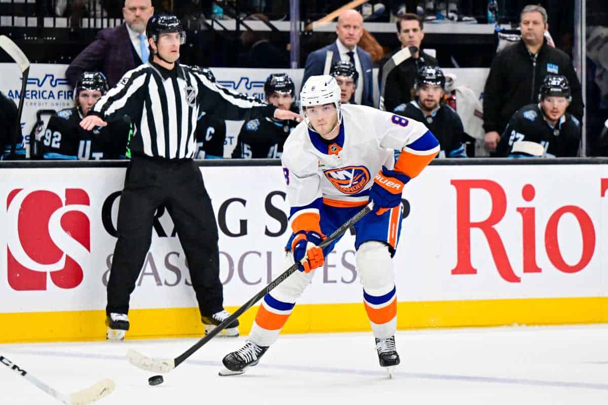 Noah Dobson, Mathieu Darche comment on Islanders, Canadiens blockbuster trade before 2025 NHL Draft | amNewYork