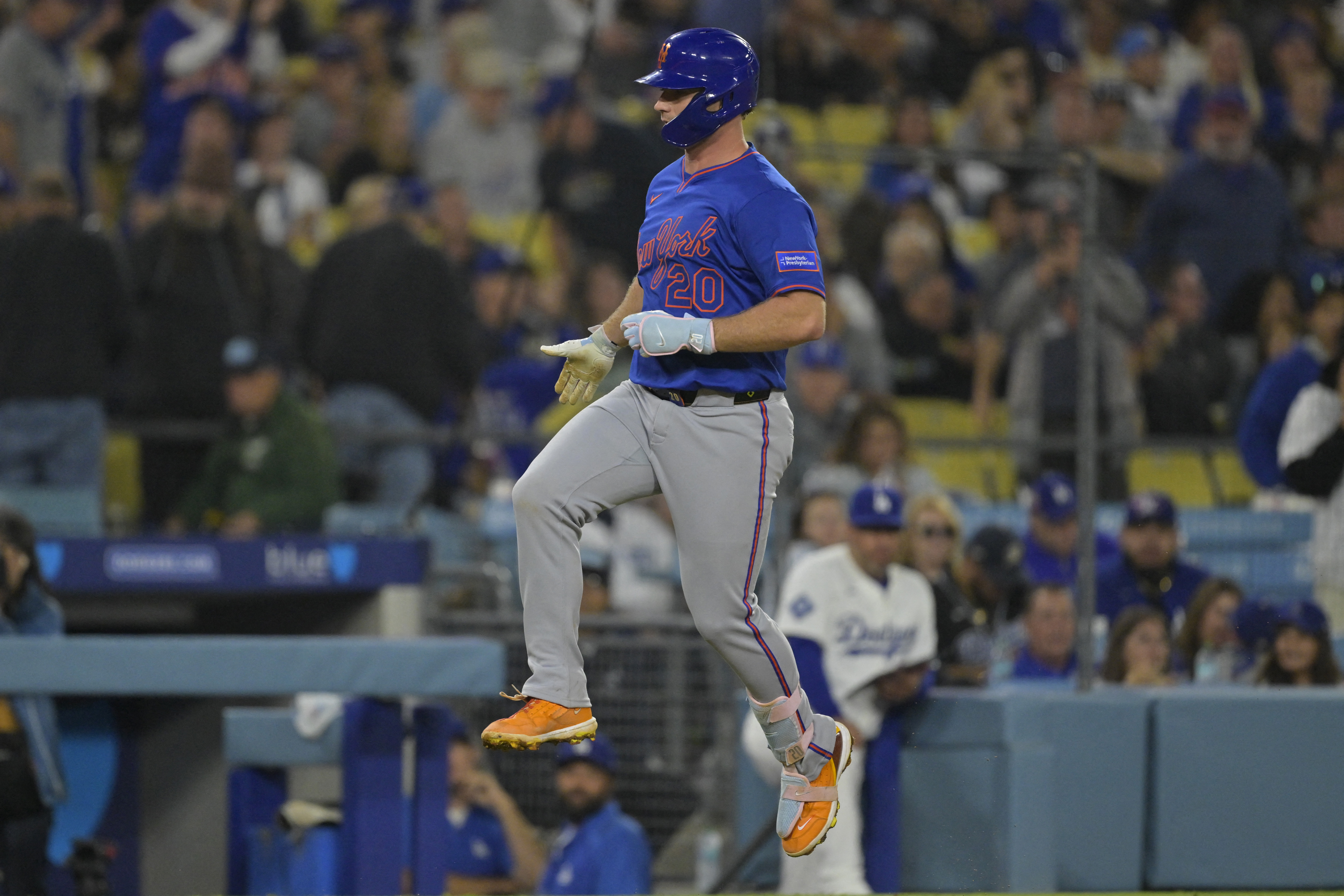 Pete Alonso proving Mets can't let him walk this winter 4 Pete Alonso home run Mets Dodgers
