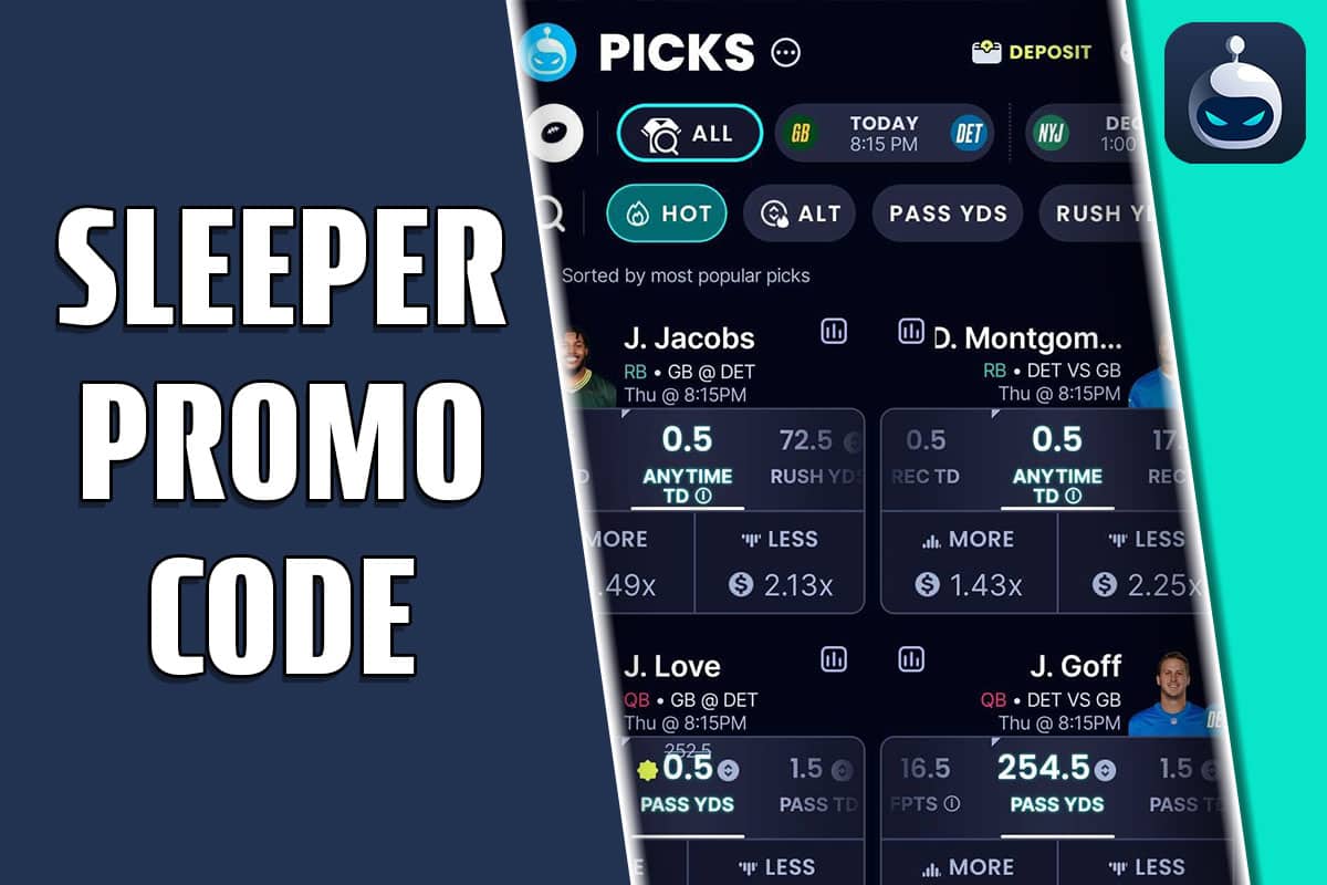Sleeper Promo Code SBDXL: Get $100 Deposit Match for MLB, UFC 317 Picks