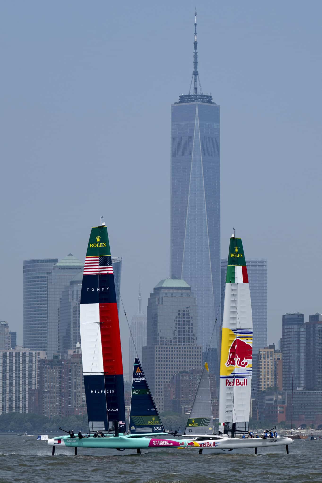 What's it like to race a sailboat in New York’s Upper Bay? Check the forecast, but prepare to adapt in SailGP 2 New York SailGP