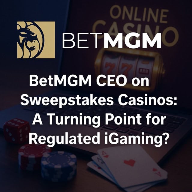BetMGM CEO on Sweepstakes Casinos