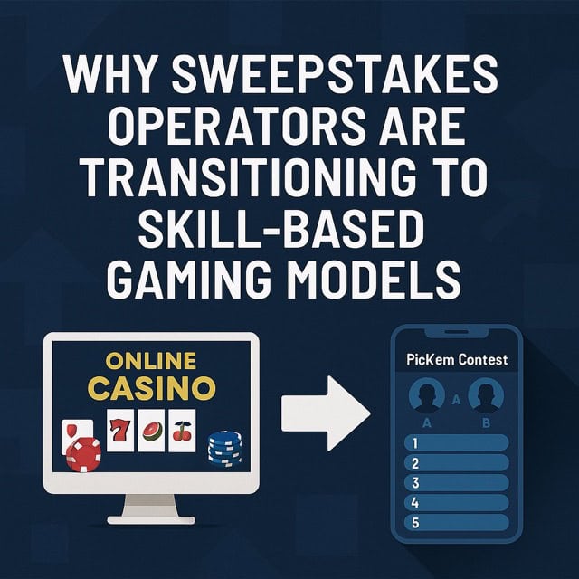 sweepstakes operators transitioning to skill-based gaming