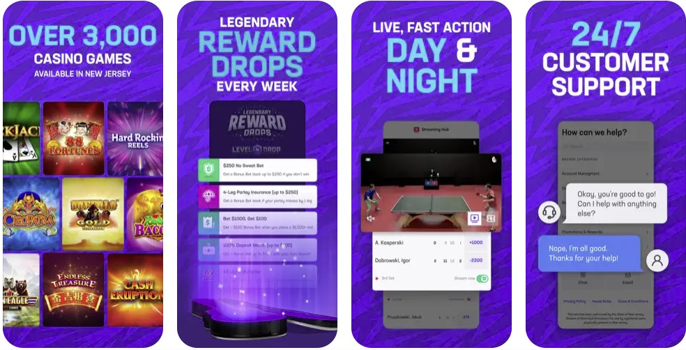nj online slots apps - Hard Rock Casino app