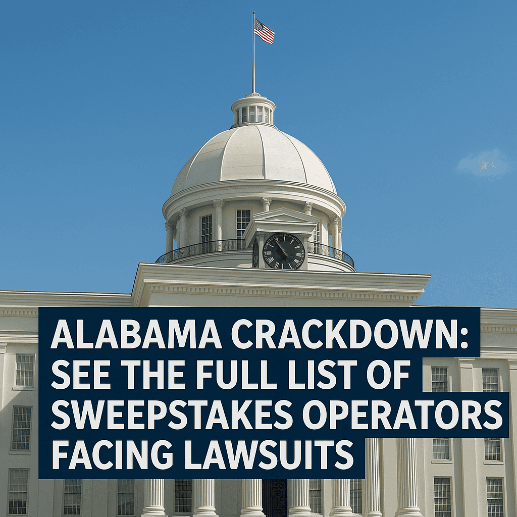Alabama sweepstakes casino lawsuits