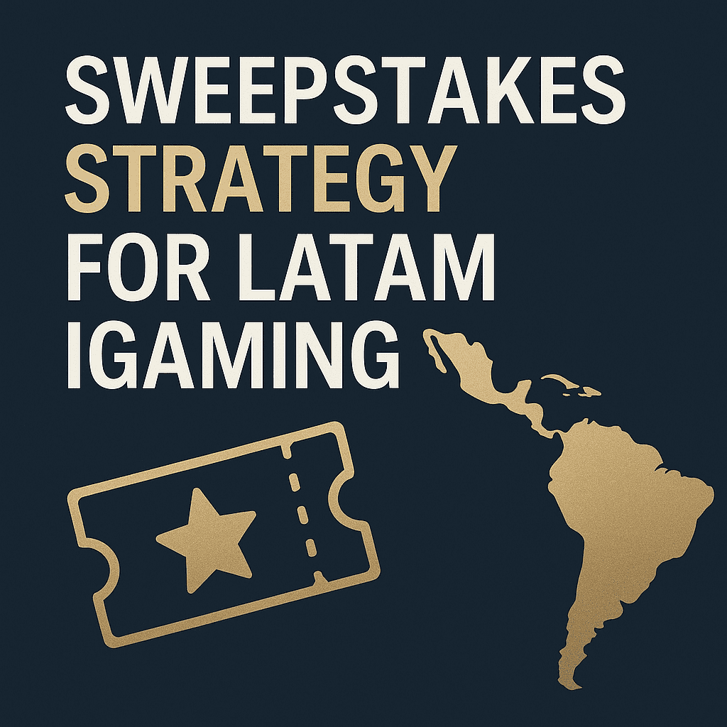 Sweepstakes Strategy for LATAM iGaming