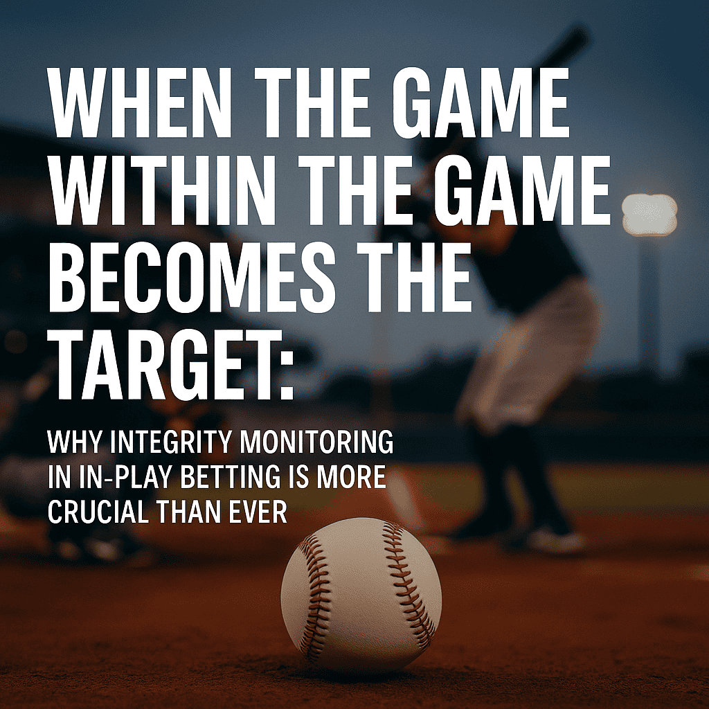 Monitoring in In-Play Betting