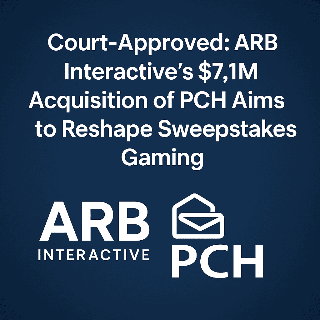 Court-Approved: ARB Interactive’s $7.1M Acquisition of PCH
