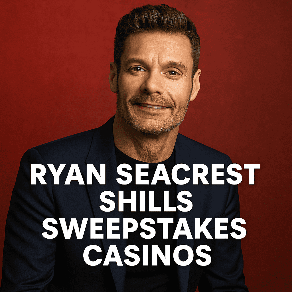 Ryan Seacrest Sweepstakes Casino Ads