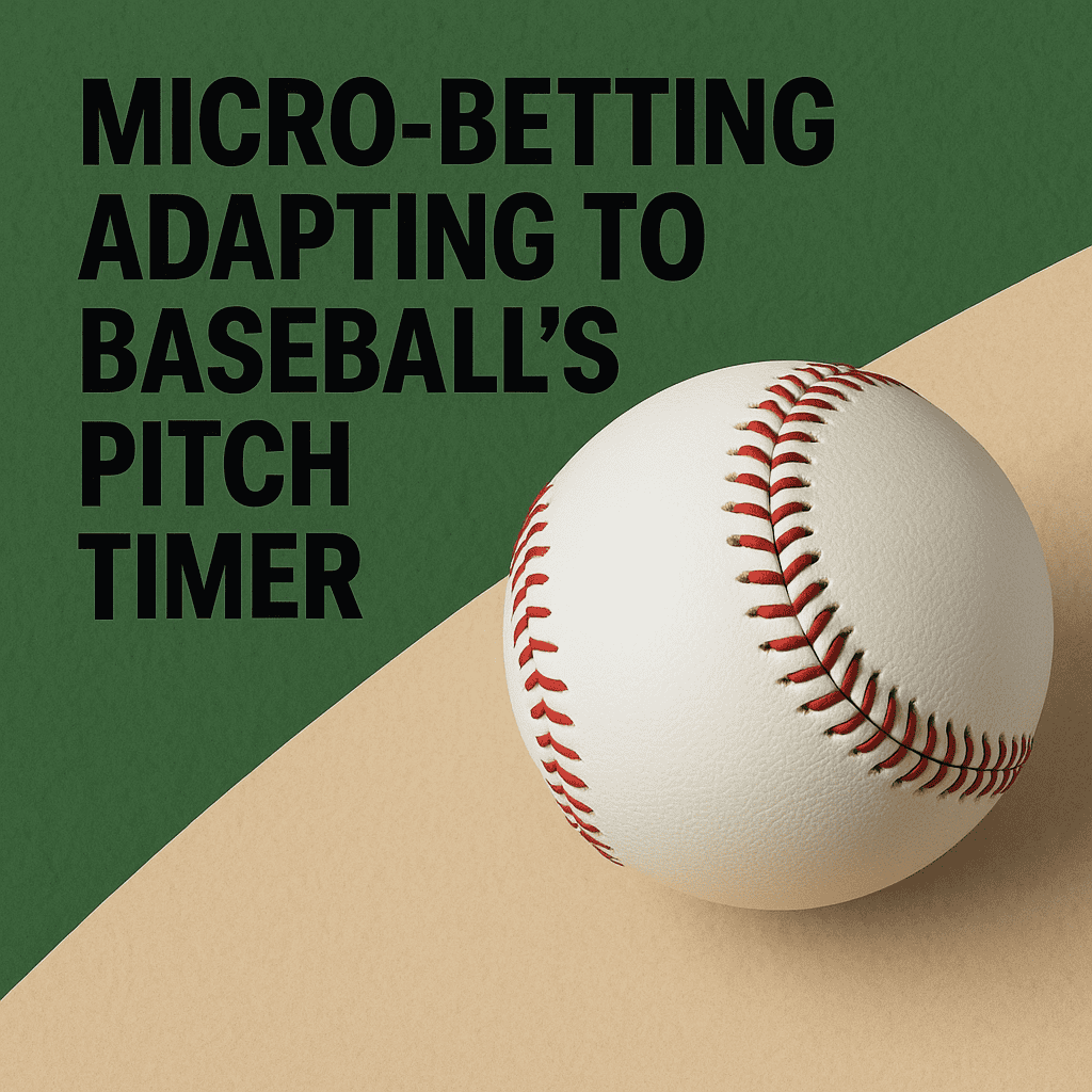 Micro-Betting Is Adapting to Major League Baseball's New Pitch Timer Rules