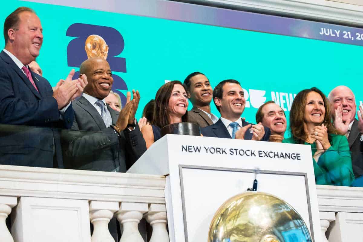 Local host committee for 2026 FIFA World Cup rings opening bell at stock exchange with major financial boons incoming