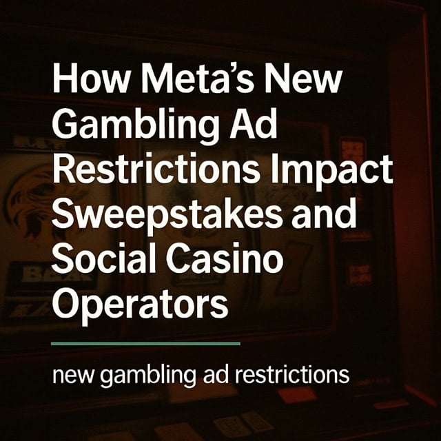 gambling ad restrictions for sweepstakes