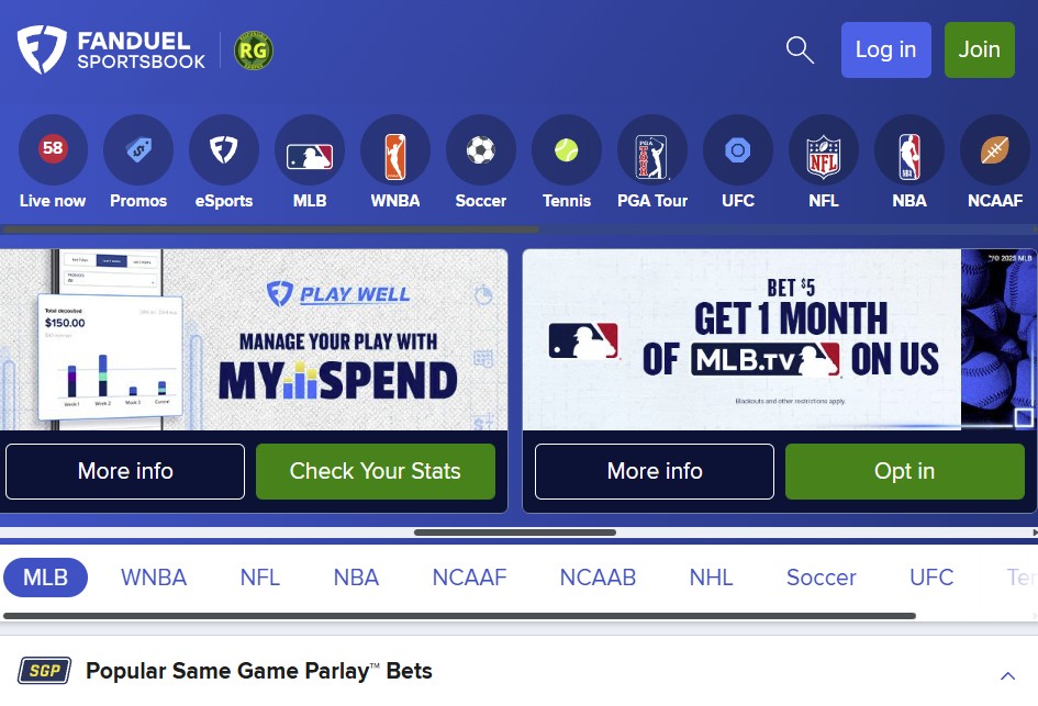 fanduel Sportsbook - Best NJ Betting Sites