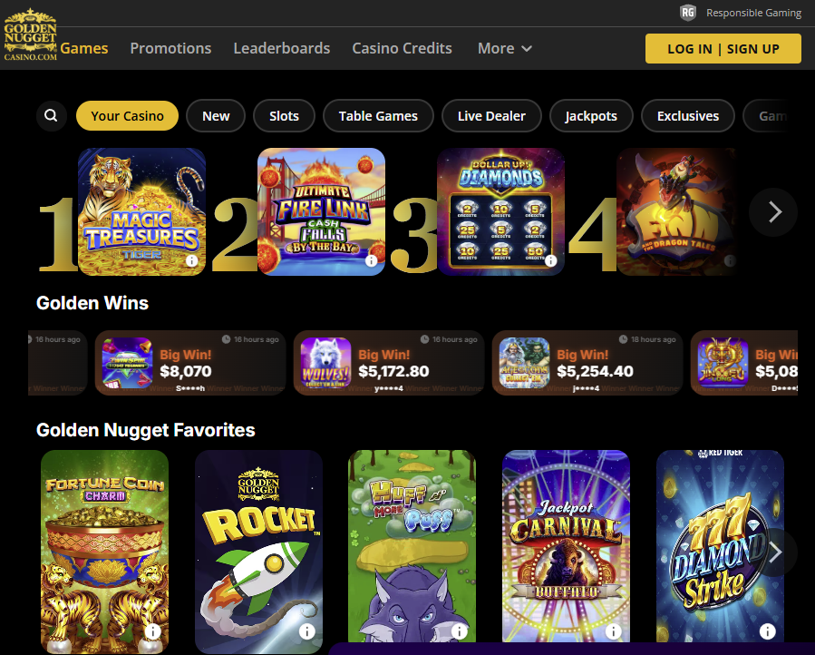 Best Online Casinos in New Jersey - Golden Nugget Online
