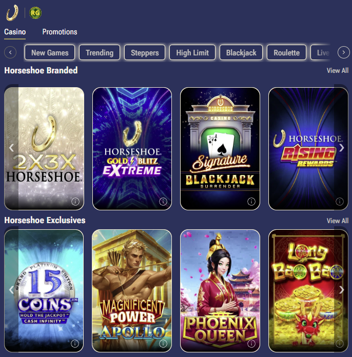 New Horseshoe Online Casino - Top newer online casino in NJ