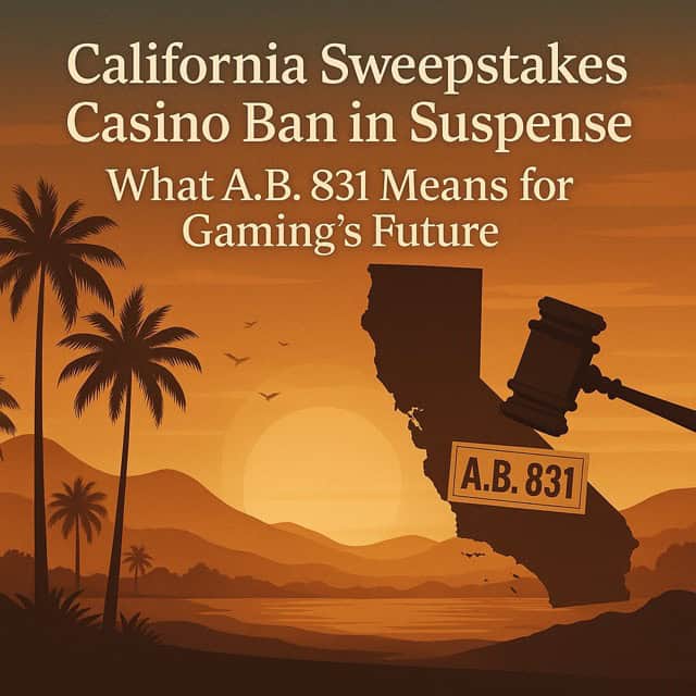 California Sweepstakes Casino Ban