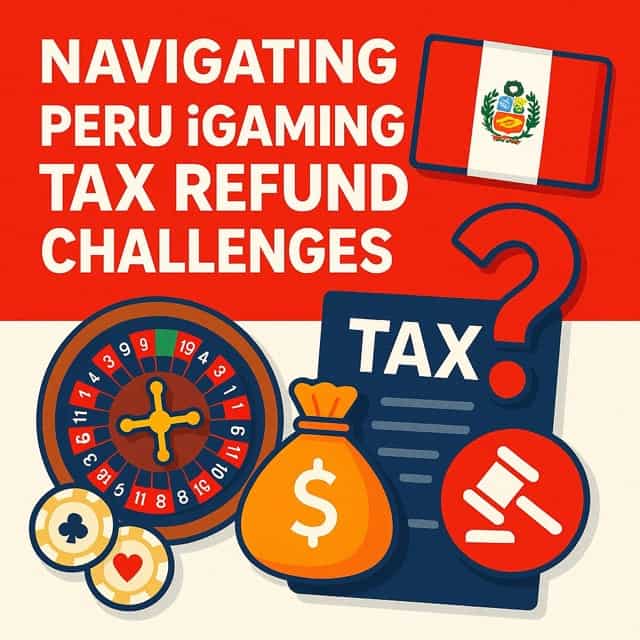 Peru iGaming tax refund challenges