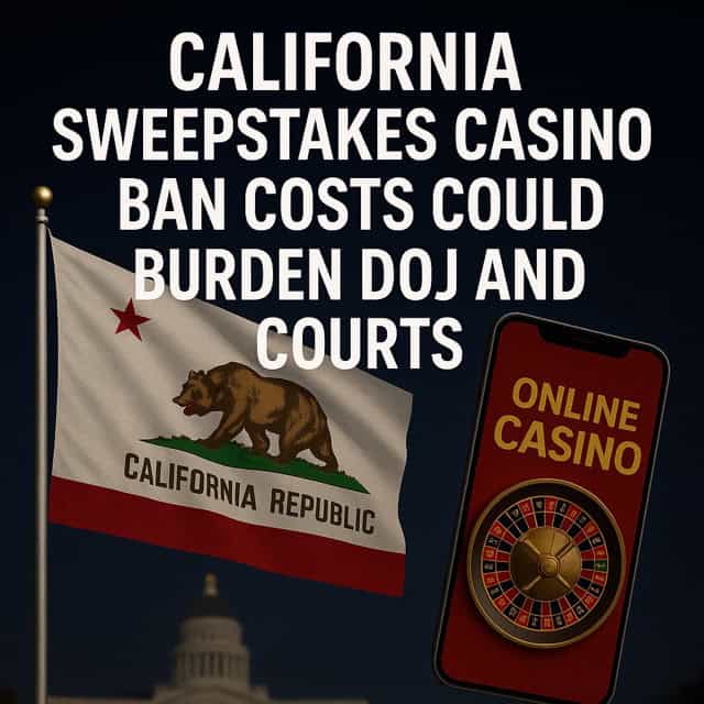 California Sweepstakes Casino Ban Costs