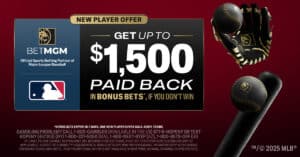 Use BetMGM bonus code HANDLETOP for up to $1,500 back in bonus bets if your first bet doesn't win.
