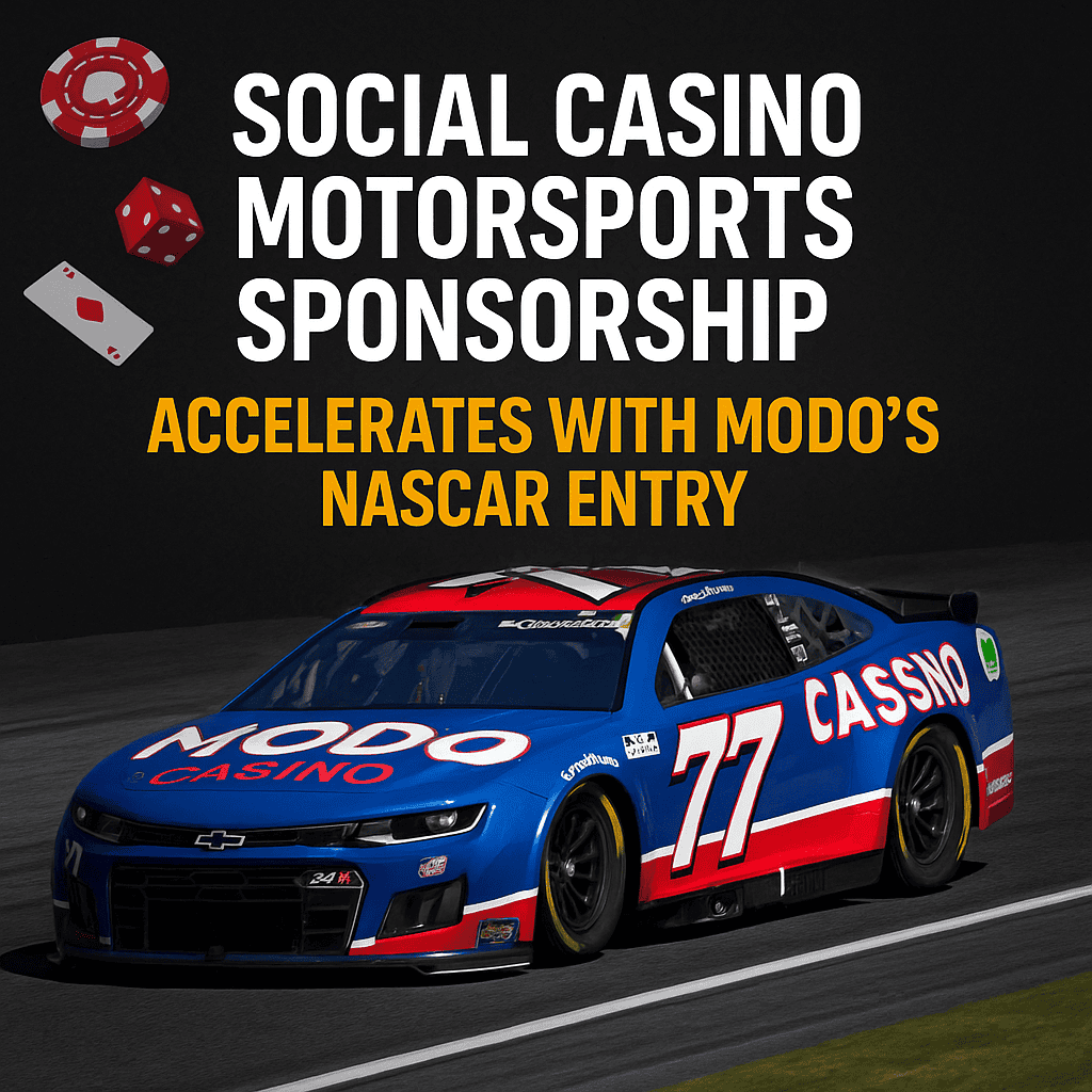 Social Casino Motorsports Sponsorship