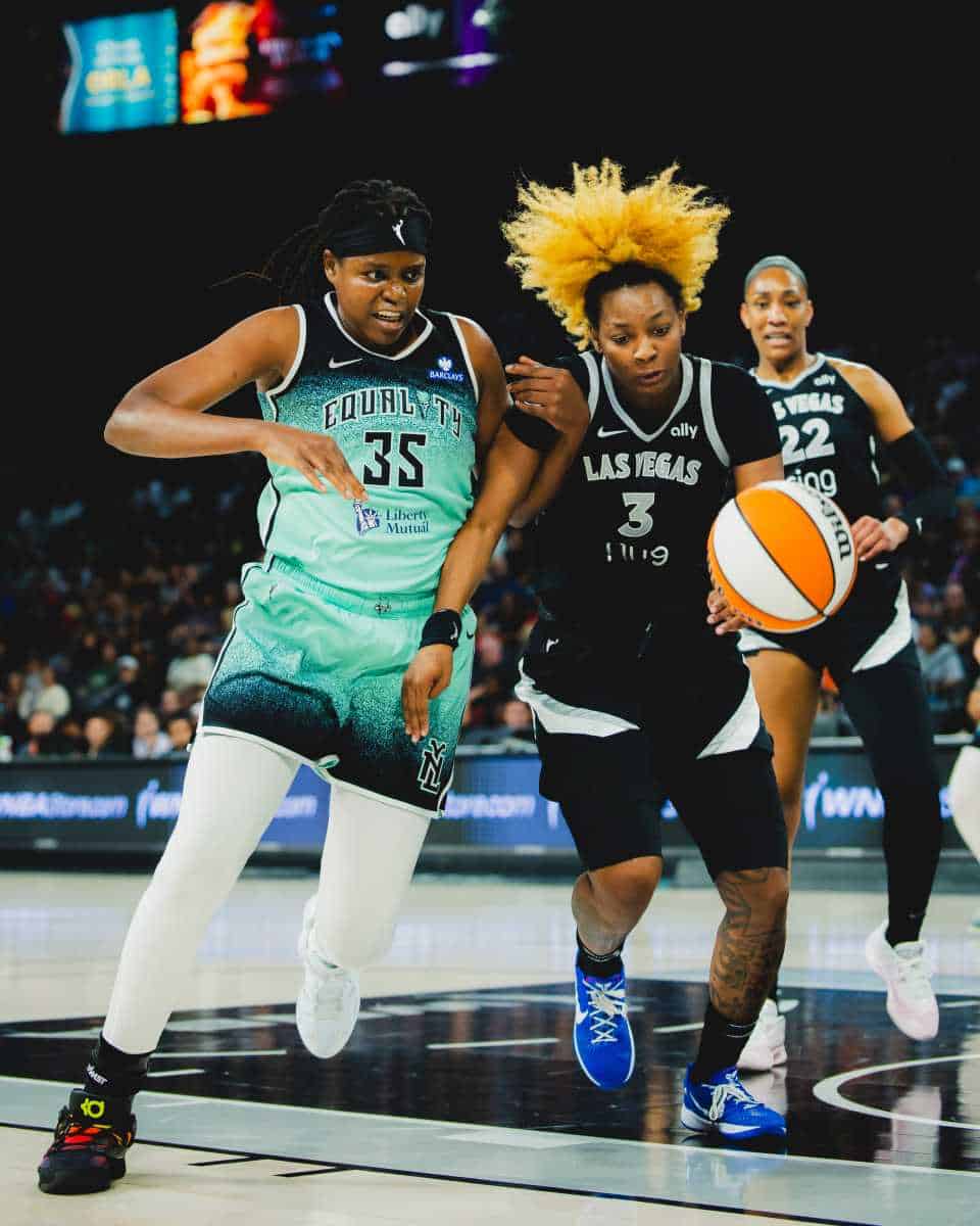 Liberty doomed by 4th-quarter foul trouble, lack of offense in loss to Aces | amNewYork