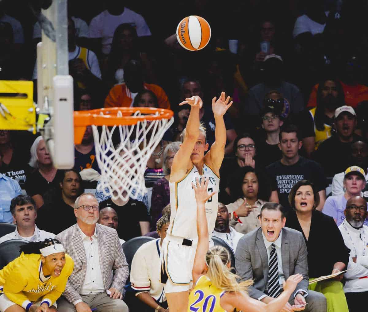 Liberty’s hot shooting from deep fuel 105-97 win over Sparks | amNewYork