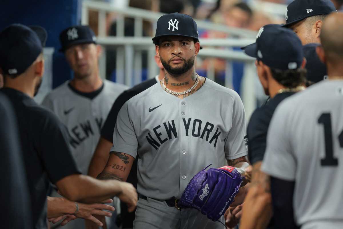 Luis Gil falters in debut, Yankees swept by Marlins for 1st time ever