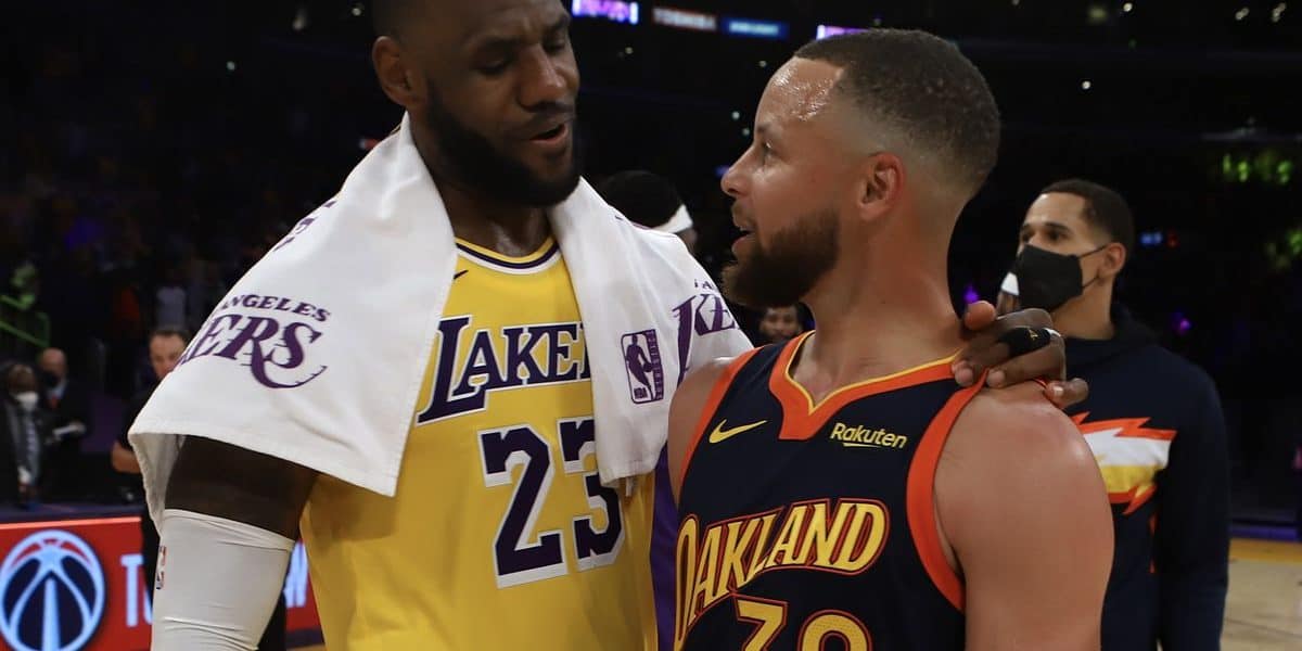 LeBron James, Stephen Curry, Lakers, Warriors