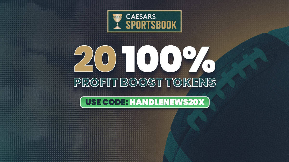 New Caesars Sportsbook Promo Code HANDLENEWS20X: Double Your Winnings on NFL Today, Any Game This Week